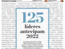 125 líderes antecipam 2022